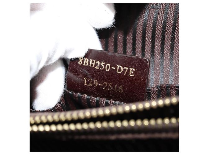 FENDI To joule Tote Bag Leather 2way Brown Gold - vista 31