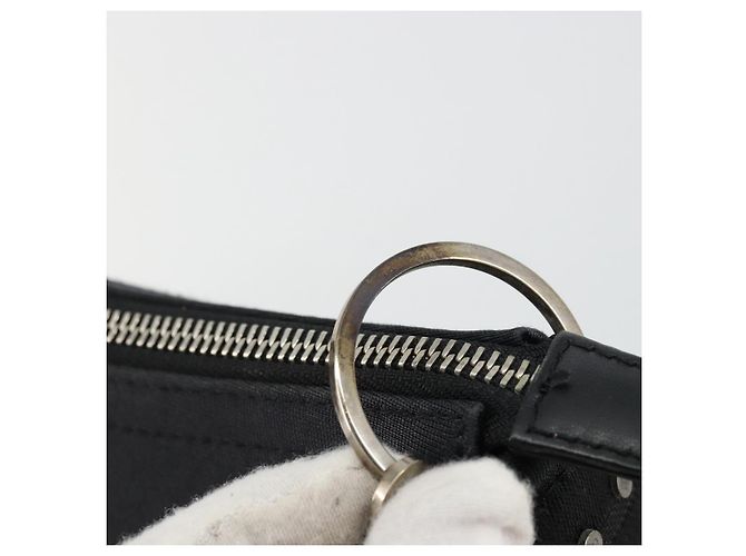 Christian Dior Hand Bag Canvas Black - vista 19