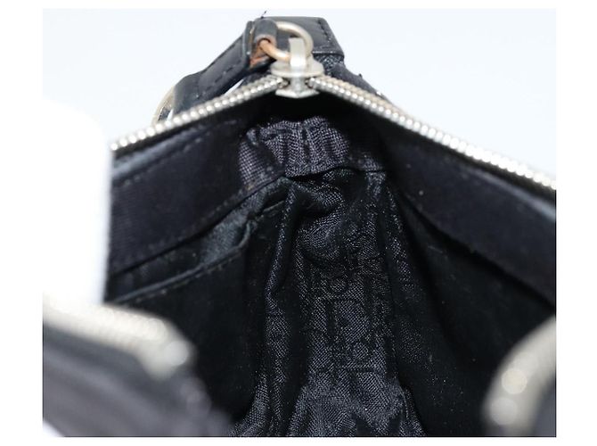 Christian Dior Hand Bag Canvas Black - vista 22