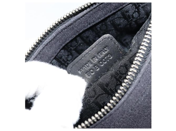 Christian Dior Hand Bag Canvas Black - vista 25