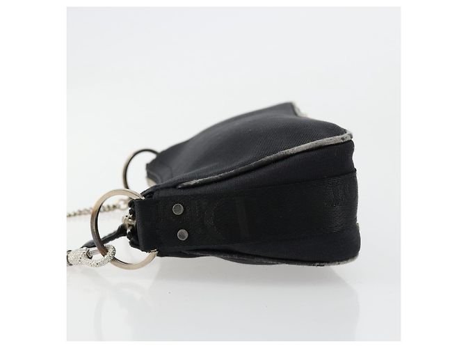 Christian Dior Hand Bag Canvas Black - vista 4