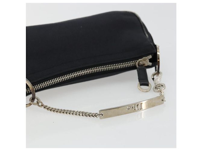 Christian Dior Hand Bag Canvas Black - vista 7