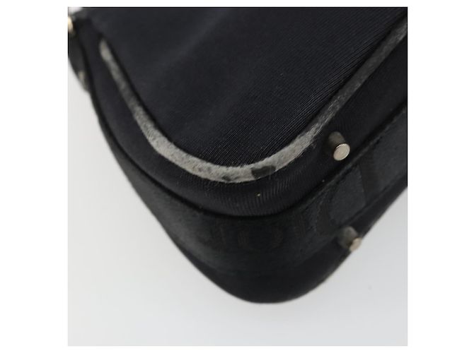 Christian Dior Hand Bag Canvas Black - vista 9