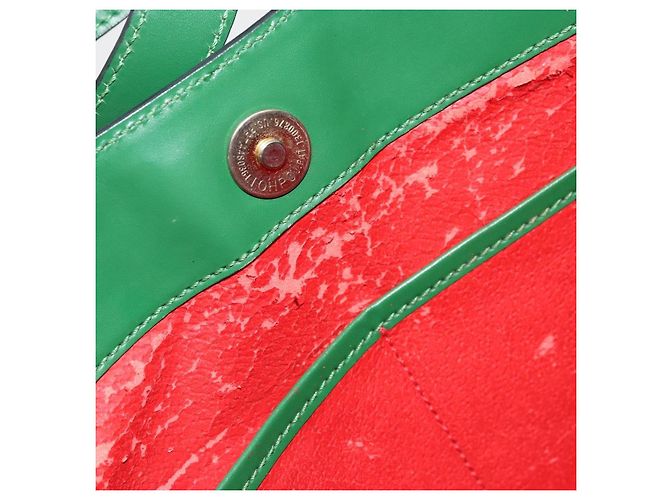 Céline CELINE Shoulder Bag Leather Green Gold - vista 23
