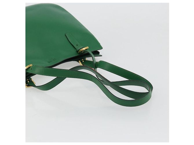Céline CELINE Shoulder Bag Leather Green Gold - vista 7