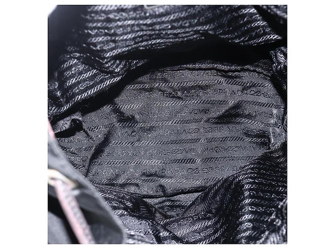 PRADA Rucksack Nylon Black Silver - Ansicht 11