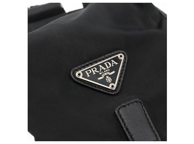 PRADA Rucksack Nylon Black Silver - Ansicht 20