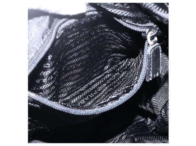 PRADA Rucksack Nylon Black Silver - Ansicht 25