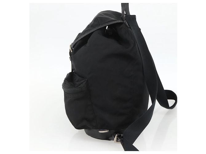 PRADA Rucksack Nylon Black Silver - Ansicht 4