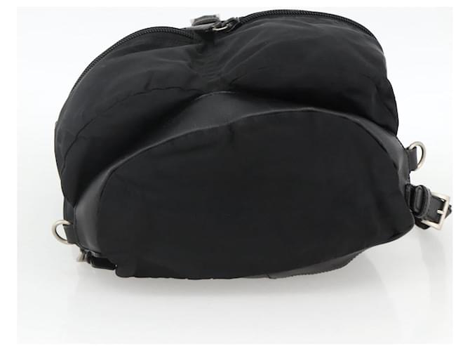 PRADA Rucksack Nylon Black Silver - Ansicht 5