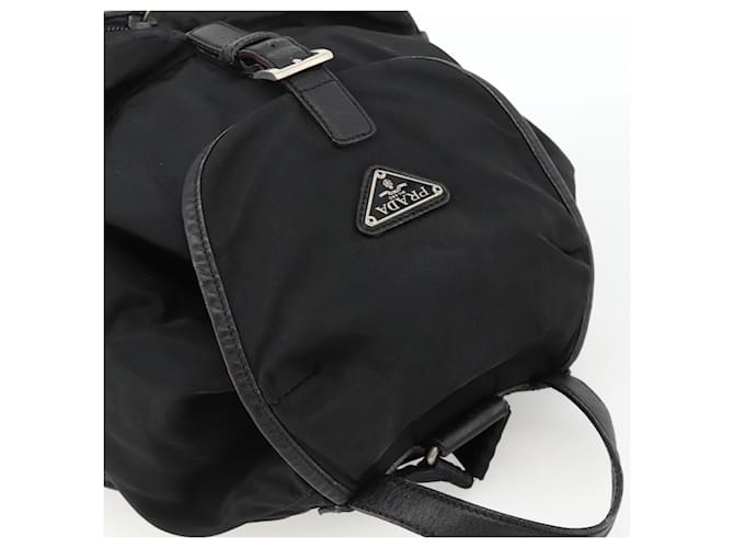 PRADA Rucksack Nylon Black Silver - Ansicht 6
