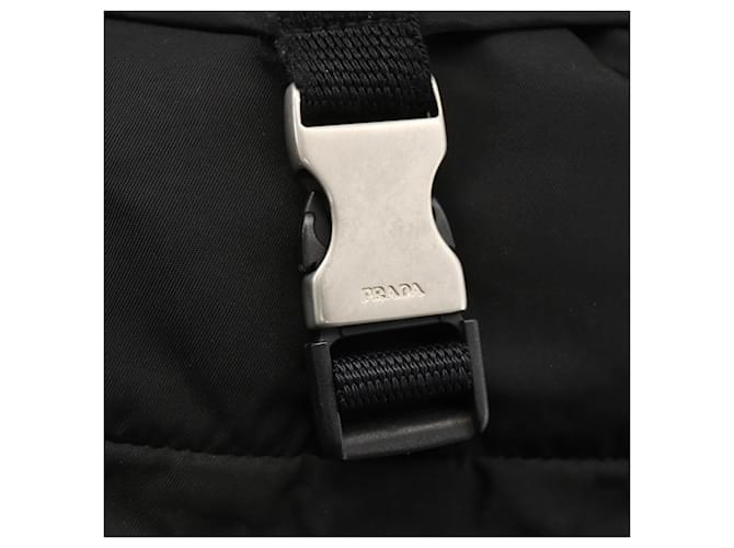 PRADA Rucksack Nylon Black Silver - Ansicht 22