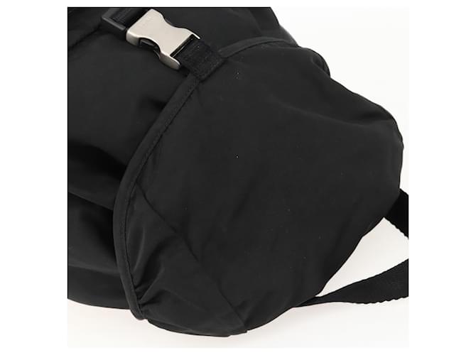 PRADA Rucksack Nylon Black Silver - Ansicht 6