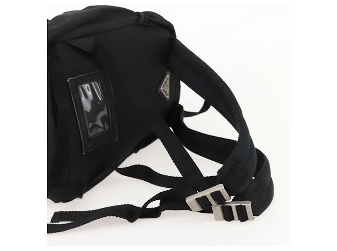 PRADA Rucksack Nylon Black Silver - Ansicht 8