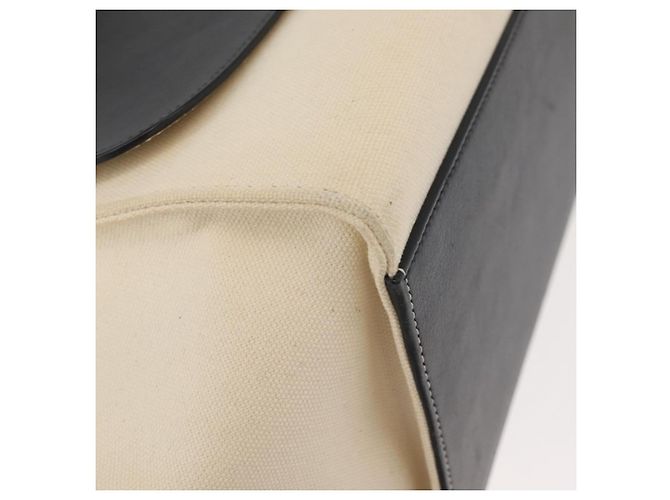 Céline CELINE Trapeze Hand Bag Canvas Leather 2way Gold Beige - vista 12