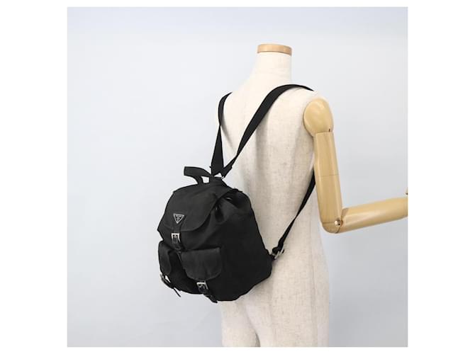 PRADA Rucksack Nylon Black Silver - Ansicht 28