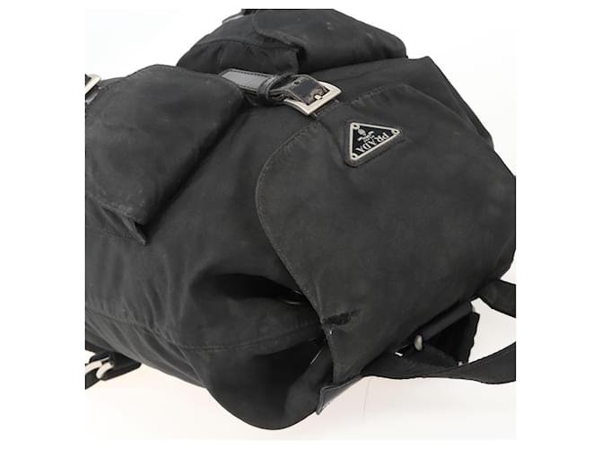 PRADA Rucksack Nylon Black Silver - Ansicht 6