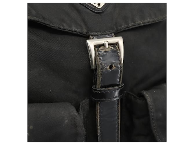 PRADA Rucksack Nylon Black Silver - Ansicht 9