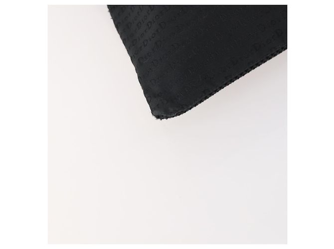 Christian Dior Shoulder Bag Canvas Black - vista 11