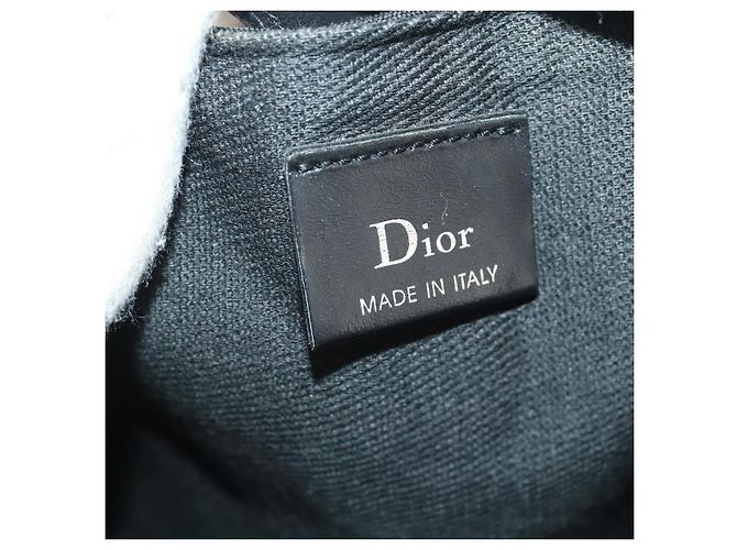 Christian Dior Shoulder Bag Canvas Black - vista 14