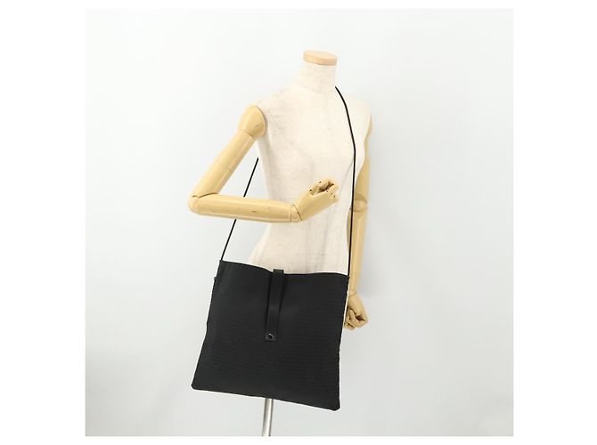 Christian Dior Shoulder Bag Canvas Black - vista 19