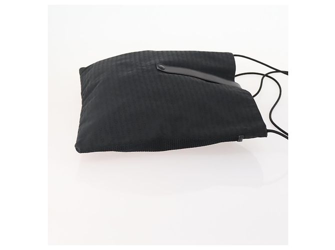 Christian Dior Shoulder Bag Canvas Black - vista 4