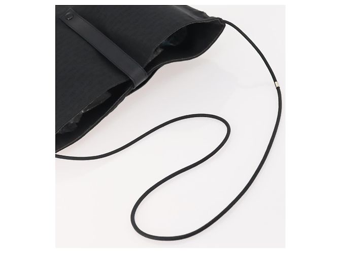 Christian Dior Shoulder Bag Canvas Black - vista 7