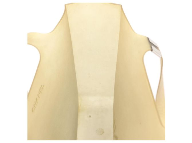 CHANEL Tote Bag Rubber Beige CC - vista 17