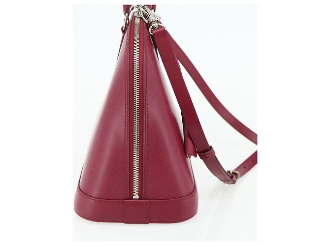 LOUIS VUITTON Epi Alma PM Hand Bag Fuchsia M40490 LV - vista 4