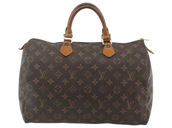 LOUIS VUITTON Monogram Speedy 35 Hand Bag M41524 LV - vista 13