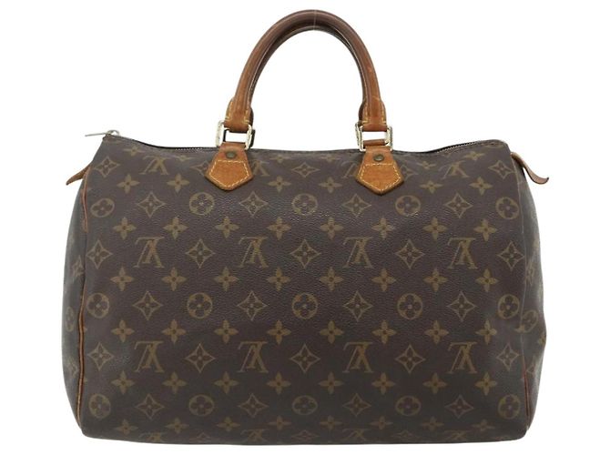 LOUIS VUITTON Monogram Speedy 35 Hand Bag M41524 LV - vista 2