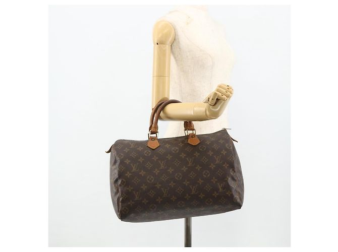LOUIS VUITTON Monogram Speedy 35 Hand Bag M41524 LV - vista 21