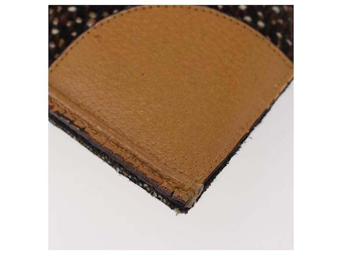 PRADA Hand Bag Canvas Brown Silver - vista 16