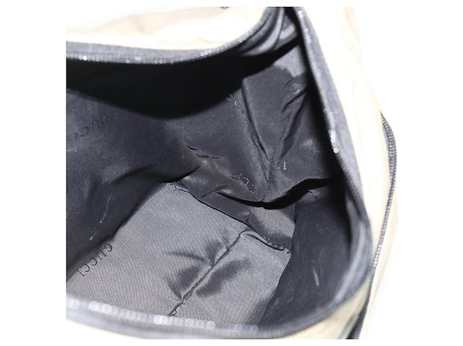 GUCCI Schultertasche Nylon Beige 001 3380 1705 - Ansicht 18