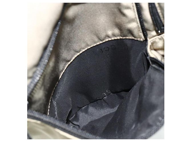 GUCCI Schultertasche Nylon Beige 001 3380 1705 - Ansicht 22
