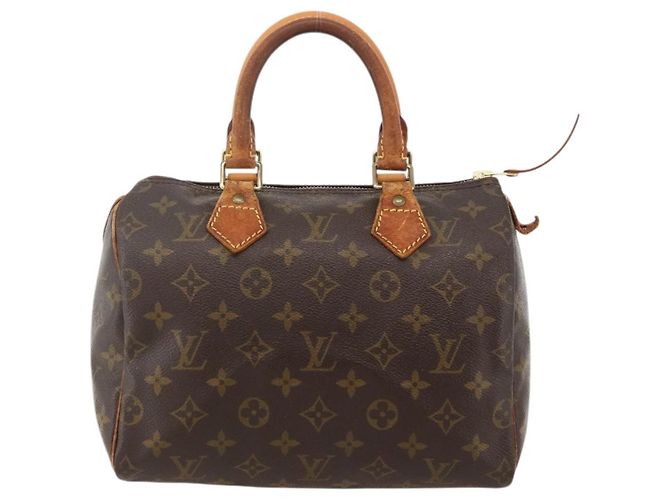 LOUIS VUITTON Monogram Speedy 25 Hand Bag M41528 LV - vista 13