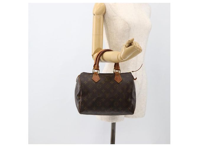 LOUIS VUITTON Monogram Speedy 25 Hand Bag M41528 LV - vista 23