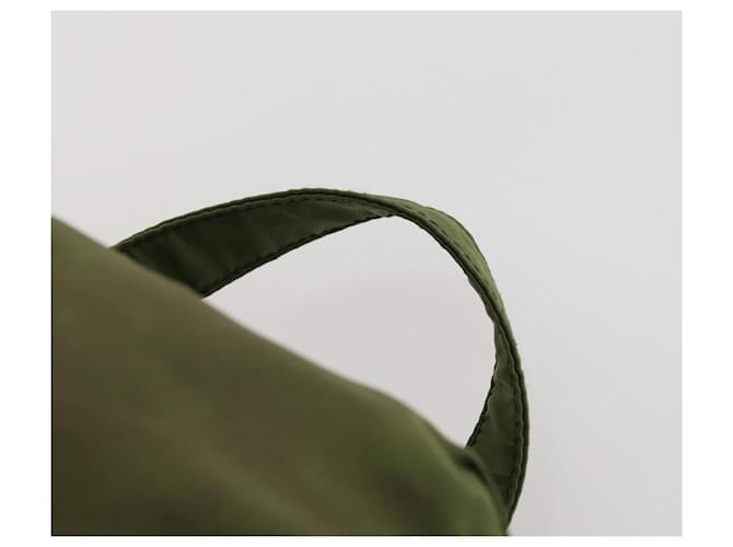 PRADA Backpack Nylon Green Silver - vista 14