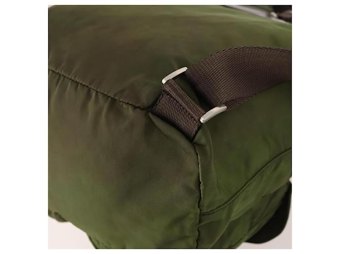 PRADA Backpack Nylon Green Silver - vista 18