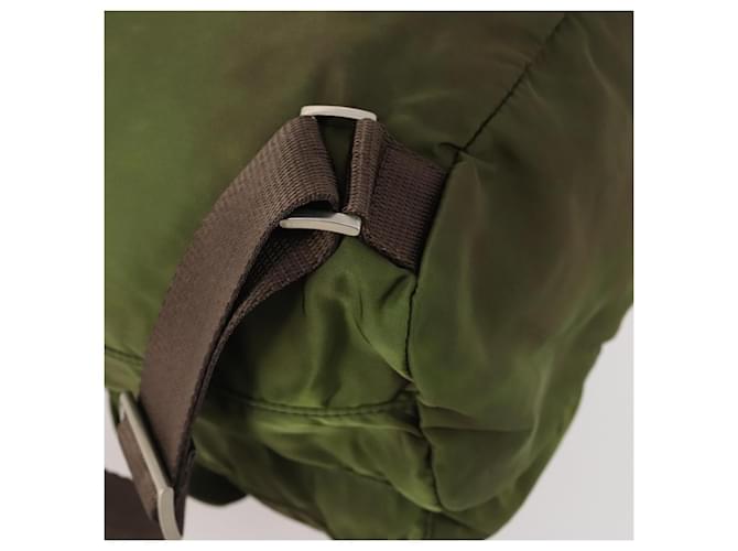 PRADA Backpack Nylon Green Silver - vista 19