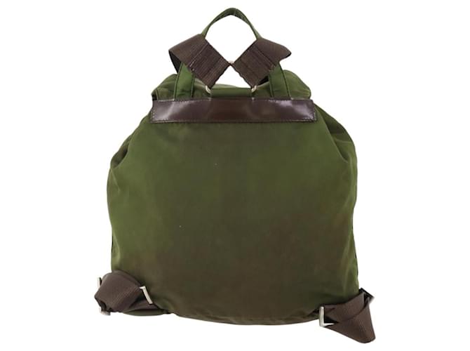 PRADA Backpack Nylon Green Silver - vista 2