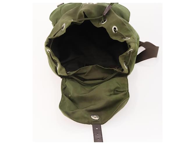 PRADA Backpack Nylon Green Silver - vista 22