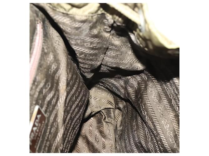 PRADA Backpack Nylon Green Silver - vista 23