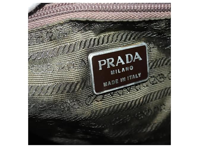 PRADA Backpack Nylon Green Silver - vista 25