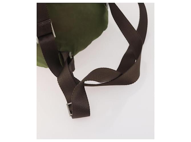 PRADA Backpack Nylon Green Silver - vista 8