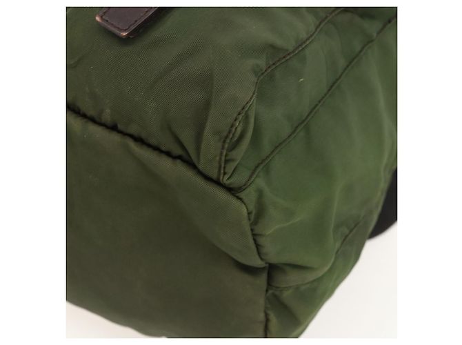 PRADA Rucksack Nylon Green Silver - Ansicht 16