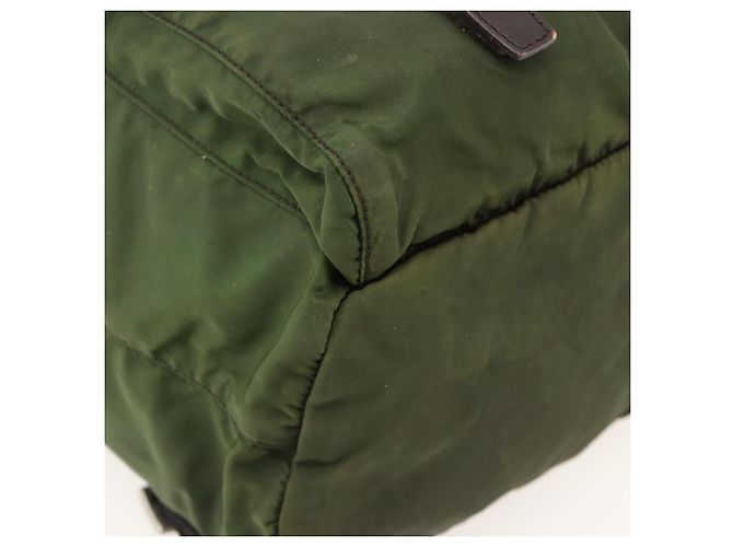 PRADA Rucksack Nylon Green Silver - Ansicht 17