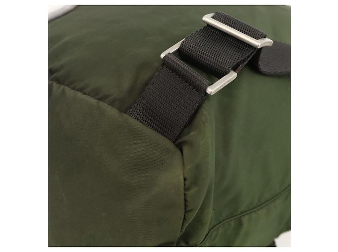 PRADA Rucksack Nylon Green Silver - Ansicht 18