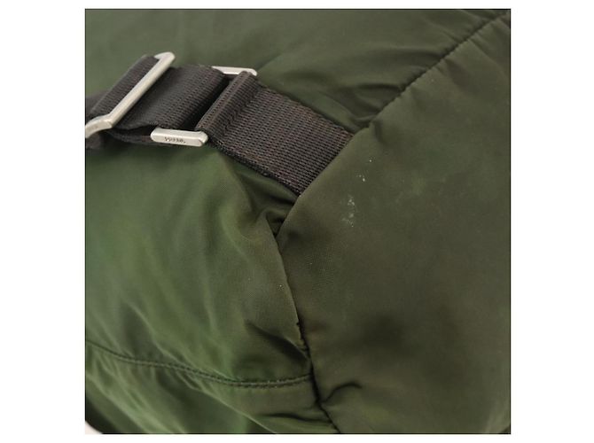 PRADA Rucksack Nylon Green Silver - Ansicht 19