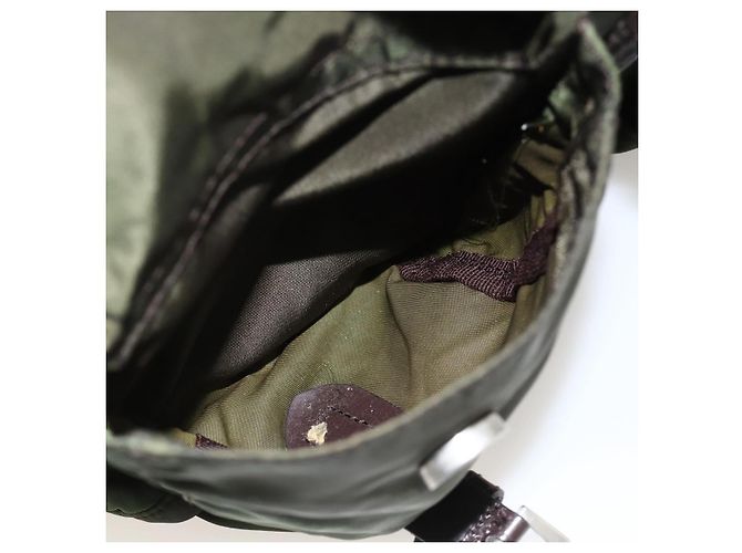PRADA Rucksack Nylon Green Silver - Ansicht 26